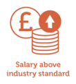 Salary-above-industry-standard